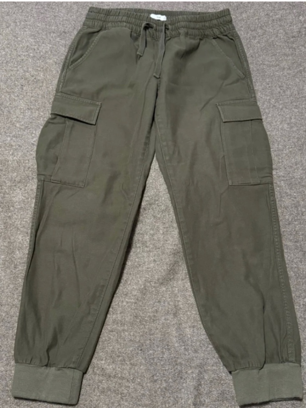 Olive Green Y2K TNA Drawstring Cargo Pant * accepting  offers